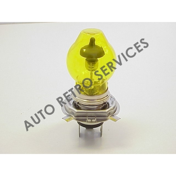 AMPOULE H4 12V 60/55W JAUNE Auto Retro Services Ile de France